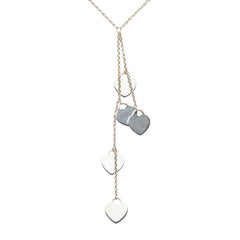 ティファニー リターン トゥ ティファニー ミニハートタグ 5 ネックレス SV925 シルバー レディース TIFFANY&Co. 【中古】