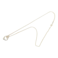 ティファニー ダブルオープンハート ラリアット ネックレス SV925 シルバー レディース TIFFANY&Co. 【中古】