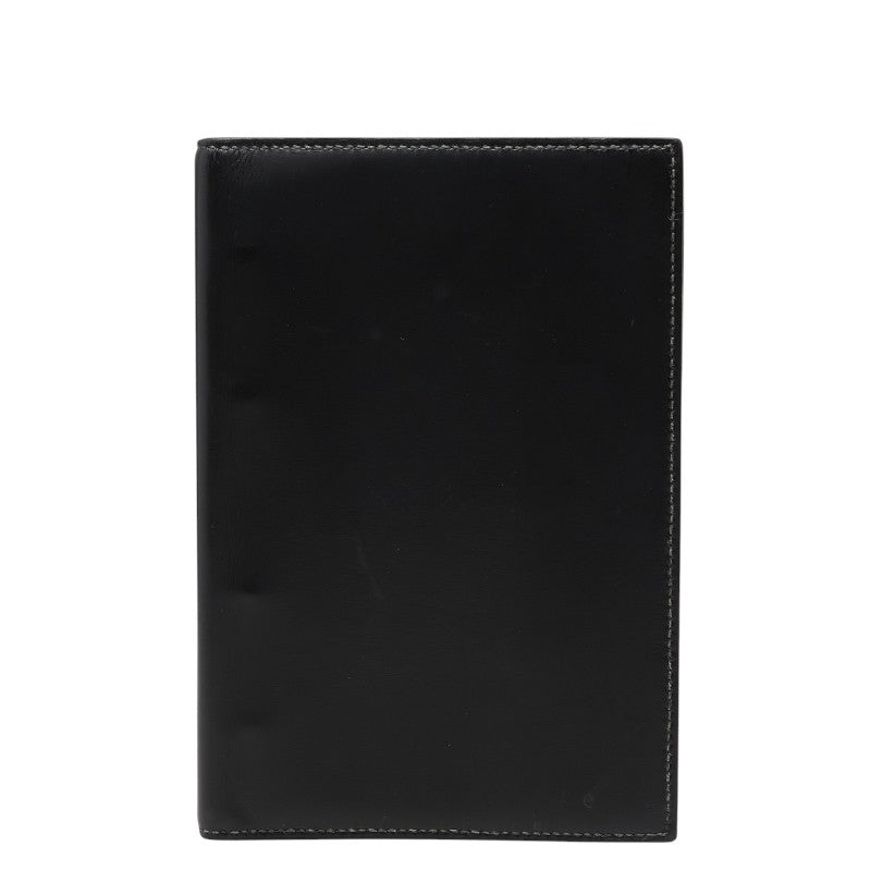 エルメス - システム手帳 手帳カバー ブラック レザー レディース HERMES 【中古】