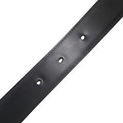 カルティエ エレファント モチーフ バックル ベルト ブラック レザー メンズ CARTIER 【中古】