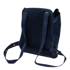 エルメス シェルパ 星を巡る旅展 リュック バックパック ネイビー ナイロン レディース HERMES 【中古】