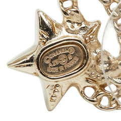 シャネル ココマーク スター 星 ピアス A25B ゴールド メッキ ラインストーン レディース CHANEL 【中古】