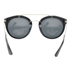 プラダ ダブルブリッジ サングラス SPR23S-F ブラック プラスチック メタル レディース PRADA 【中古】