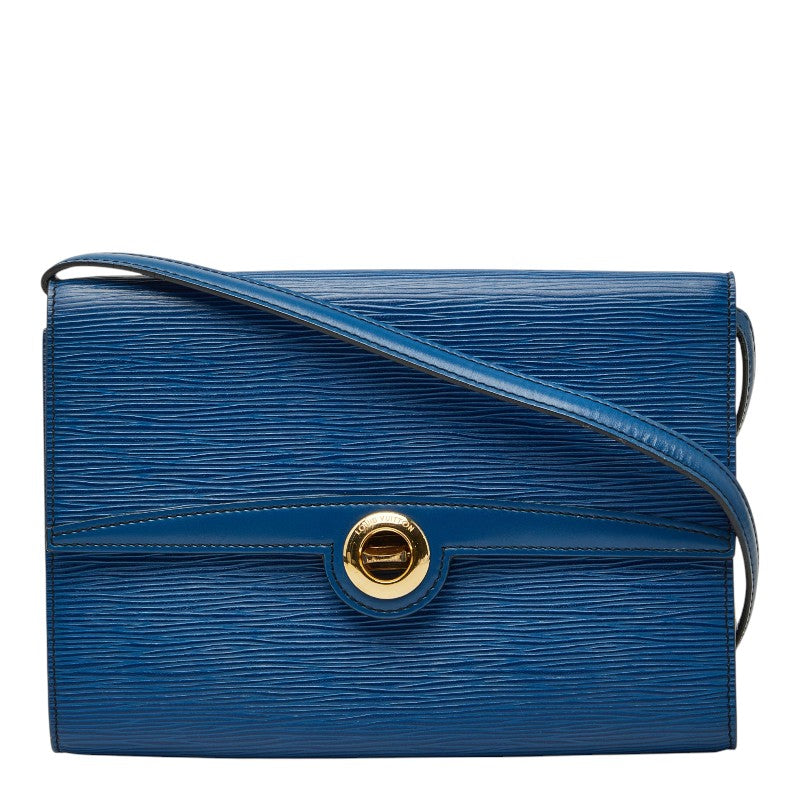 ルイ ヴィトン エピ ポシェット アルシュ ショルダーバッグ M52575 トレドブルー ブルー レザー レディース LOUIS VUITTON 【中古】