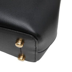 コーチ ショルダーバッグ トートバッグ 2WAY F48733 ブラック レザー レディース COACH 【中古】