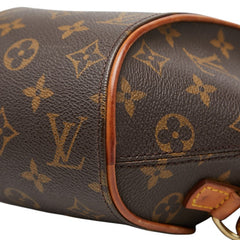 ルイ ヴィトン モノグラム エリプス サック アド リュック バックパック M51125 ブラウン PVC レザー レディース LOUIS VUITTON 【中古】