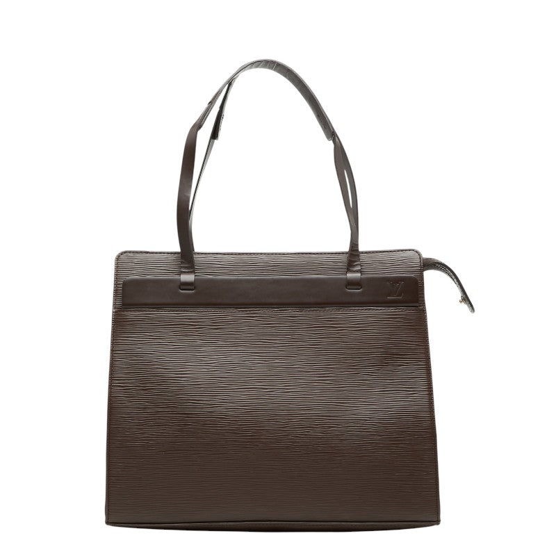 ルイ ヴィトン エピ クロワゼット ハンドバッグ M5249D モカ ブラウン レザー レディース LOUIS VUITTON 【中古】