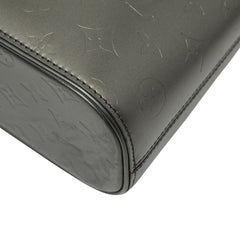 ルイ ヴィトン モノグラム マット サッター ショルダーバッグ M55162 ノワール グレー レザー レディース LOUIS VUITTON 【中古】
