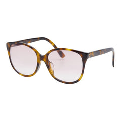 グッチ アジアンフィット サングラス GG0461SA ブラウン プラスチック レディース GUCCI 【中古】