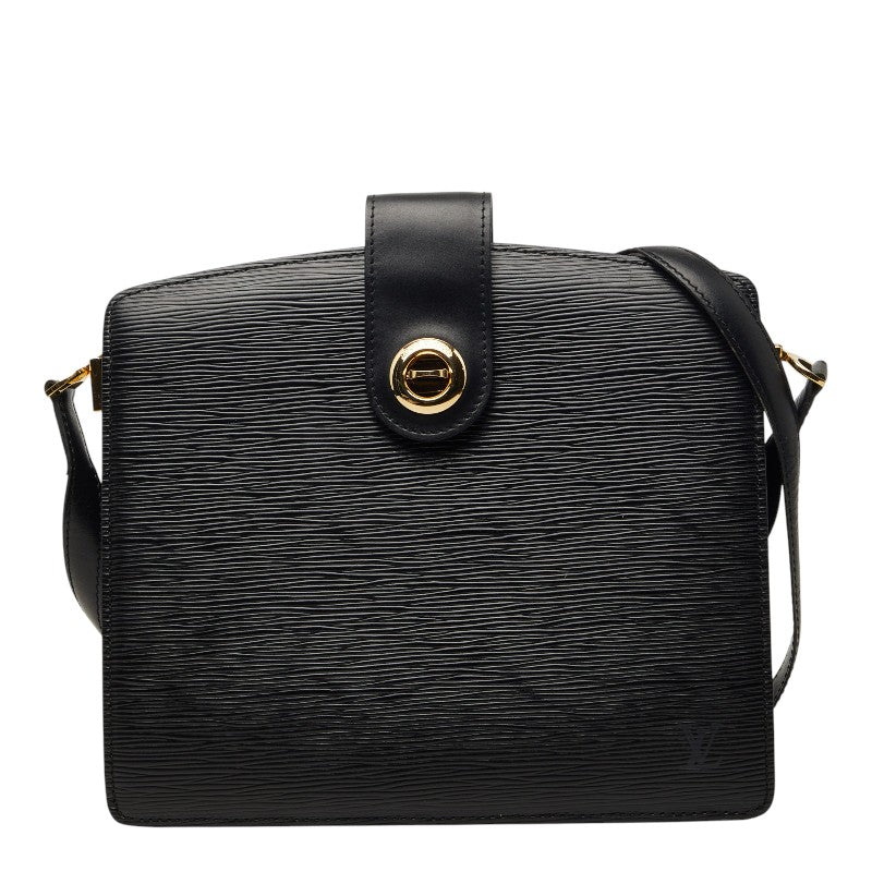 ルイ ヴィトン エピ カプチン ショルダーバッグ M52342 ブラック ノワール レザー レディース LOUIS VUITTON 【中古】