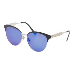 グッチ アイウェア サングラス GG0074SK ブラック シルバー プラスチック メタル レディース GUCCI 【中古】