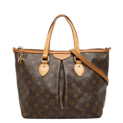 ルイ ヴィトン モノグラム パレルモPM ハンドバッグ ショルダーバッグ 2WAY M40145 ブラウン PVC レザー レディース LOUIS VUITTON 【中古】