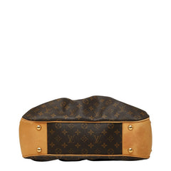 ルイ ヴィトン モノグラム ボエシMM ハンドバッグ トートバッグ M45714 ブラウン PVC レザー レディース LOUIS VUITTON 【中古】