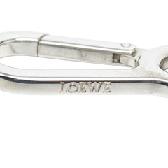 ロエベ 宇宙船 キーホルダー バッグチャーム レッド マルチカラー ラバー レザー レディース LOEWE 【中古】