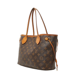 ルイ ヴィトン モノグラム ネヴァーフルPM トートバッグ ハンドバッグ M40155 ブラウン PVC レザー レディース LOUIS VUITTON 【中古】