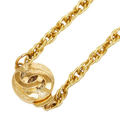 シャネル ココマーク チェーンネックレス ネックレス メタル メッキ レディース CHANEL 【中古】