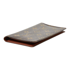 ルイ ヴィトン モノグラム アジェンダ ポッシュ 手帳カバー R20503 ブラウン PVC メンズ LOUIS VUITTON 【中古】
