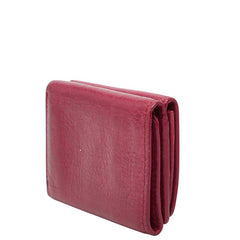 バレンシアガ クラシック ミニ ウォレット 三つ折り財布 477455 ピンク レザー レディース BALENCIAGA 【中古】