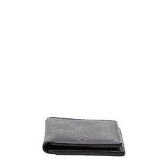 ルイ ヴィトン モノグラム エクリプス オーガナイザー ドゥ ポッシュ カードケース パスケース M61696 ブラック グレー PVC メンズ LOUIS VUITTON 【中古】