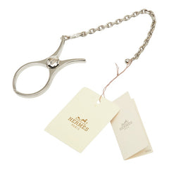 エルメス グローブホルダー チャーム シルバー メタル レディース HERMES 【中古】