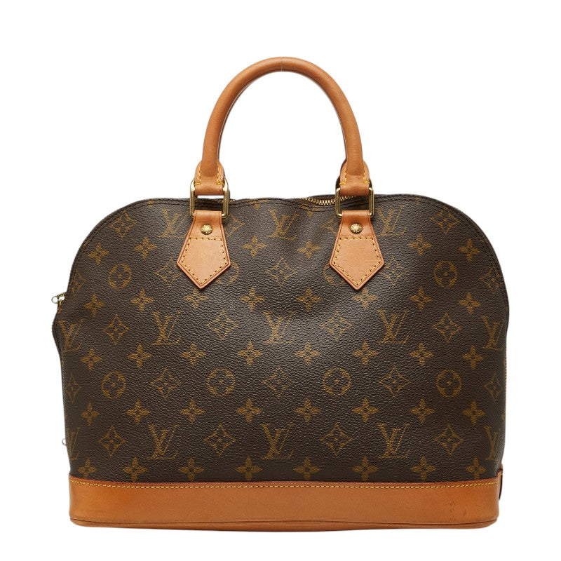 ルイ ヴィトン モノグラム アルマ ハンドバッグ M51130 ブラウン PVC レディース LOUIS VUITTON 【中古】