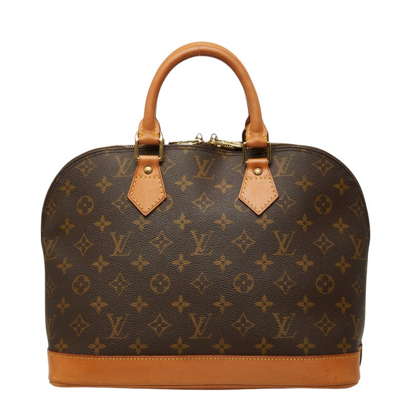 ルイ ヴィトン モノグラム アルマ ハンドバッグ M51130 ブラウン PVC レディース LOUIS VUITTON 【中古】