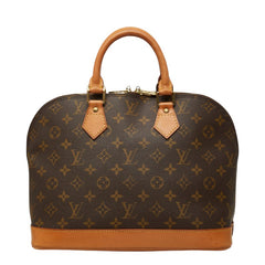 ルイ ヴィトン モノグラム アルマ ハンドバッグ M51130 ブラウン PVC レディース LOUIS VUITTON 【中古】