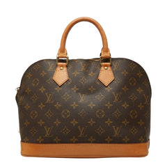 ルイ ヴィトン モノグラム アルマ ハンドバッグ M51130 ブラウン PVC レディース LOUIS VUITTON 【中古】
