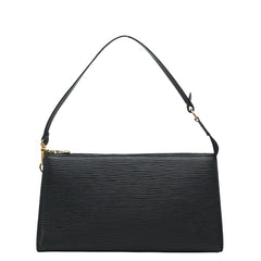 ルイ ヴィトン エピ ポシェット アクセソワール ハンドバッグ M52942 ノワール ブラック レザー レディース LOUIS VUITTON 【中古】