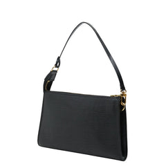 ルイ ヴィトン エピ ポシェット アクセソワール ハンドバッグ M52942 ノワール ブラック レザー レディース LOUIS VUITTON 【中古】