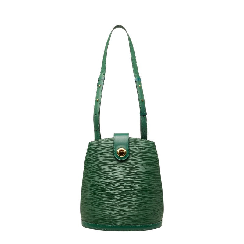 ルイ ヴィトン エピ クリュニー ショルダーバッグ M52254 ボルネオグリーン レザー レディース LOUIS VUITTON 【中古】