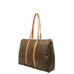 ルイ ヴィトン モノグラム フラネリー50 ショルダーバッグ トートバッグ M51116 ブラウン PVC レザー レディース LOUIS VUITTON 【中古】