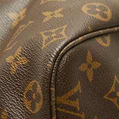 ルイ ヴィトン モノグラム フラネリー50 ショルダーバッグ トートバッグ M51116 ブラウン PVC レザー レディース LOUIS VUITTON 【中古】