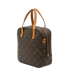 ルイ ヴィトン モノグラム スポンティーニ ハンドバッグ ショルダーバッグ 2WAY M47500 ブラウン PVC レザー レディース LOUIS VUITTON 【中古】