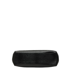 サルヴァトーレフェラガモ ヴァラリボン トートバッグ ショルダーバッグ ブラック レザー レディース Salvatore Ferragamo 【中古】
