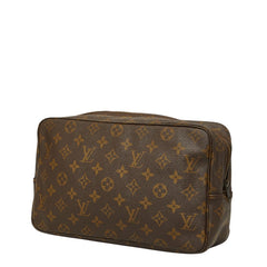 ルイ ヴィトン モノグラム トゥルース トワレット 28 セカンドバッグ クラッチバッグ M47522 ブラウン PVC レディース LOUIS VUITTON 【中古】