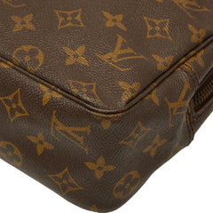 ルイ ヴィトン モノグラム トゥルース トワレット 28 セカンドバッグ クラッチバッグ M47522 ブラウン PVC レディース LOUIS VUITTON 【中古】