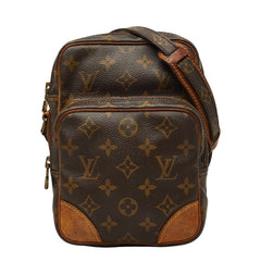 ルイ ヴィトン モノグラム アマゾン 斜め掛け ショルダーバッグ M45236 ブラウン PVC レザー レディース LOUIS VUITTON 【中古】