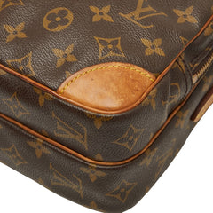 ルイ ヴィトン モノグラム アマゾン 斜め掛け ショルダーバッグ M45236 ブラウン PVC レザー レディース LOUIS VUITTON 【中古】