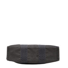 エルメス エールラインPM ハンドバッグ トートバッグ グレー キャンバス レディース HERMES 【中古】