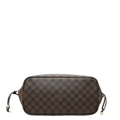 ルイ ヴィトン ダミエ ネヴァーフルMM トートバッグ ショルダーバッグ N51105 ブラウン PVC レザー レディース LOUIS VUITTON 【中古】