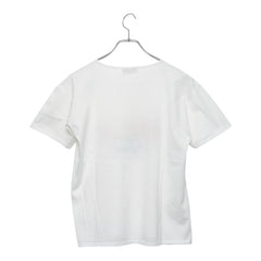 グッチ オールドグッチ ロゴ フラワー 半袖 Tシャツ 80s ヴィンテージ サイズM ホワイト コットン レディース GUCCI 【中古】