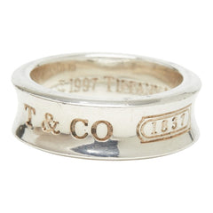 ティファニー 1837 ナロー リング 指輪 SV925 シルバー レディース TIFFANY&Co. 【中古】