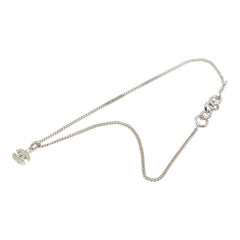 シャネル ココマーク ペンダント ネックレス 04P シルバー メタル ラインストーン レディース CHANEL 【中古】