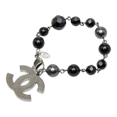 シャネル ココマーク ブレスレット 10V シルバー レディース CHANEL 【中古】