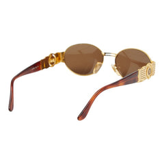 フェンディ サングラス SL7034 ブラウン プラスチック メタル レディース FENDI 【中古】