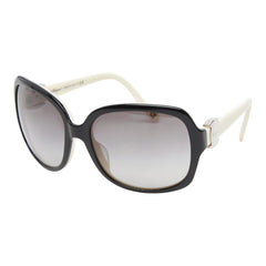 サルヴァトーレフェラガモ サングラス 2194-A ホワイト ブラック プラスチック レディース Salvatore Ferragamo 【中古】