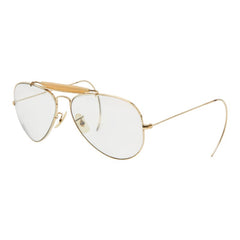 レイバン アウトドアーズマン サングラス ティアドロップ ゴールド メタル レディース Ray-Ban 【中古】
