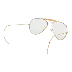 レイバン アウトドアーズマン サングラス ティアドロップ ゴールド メタル レディース Ray-Ban 【中古】