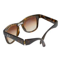 レイバン ウェイファーラー フォールディング サングラス グラデーションレンズ RB4105 ブラウン プラスチック メンズ Ray-Ban 【中古】
